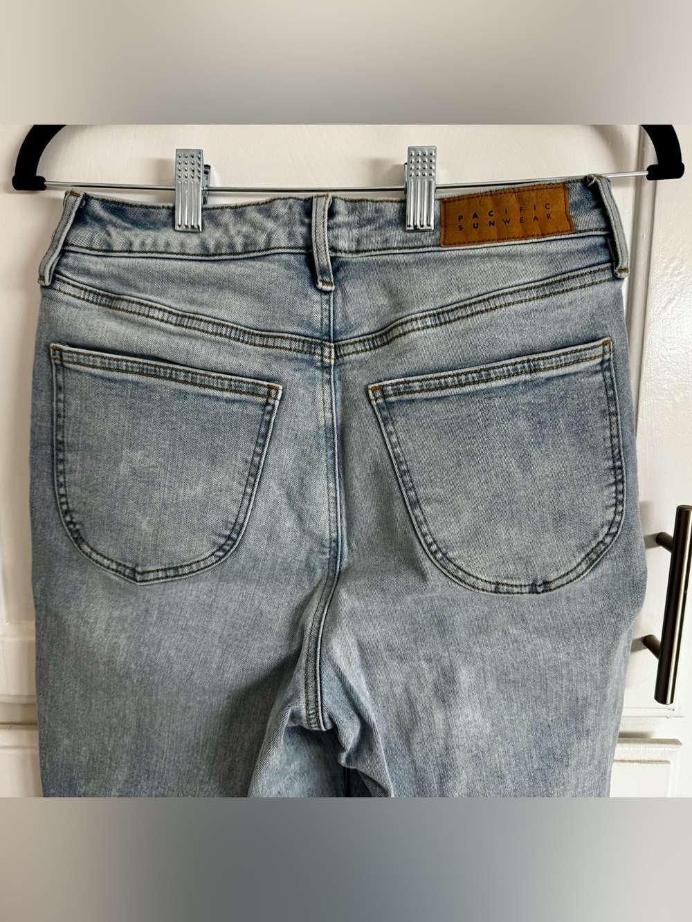 PacSun Curve Straight Light Wash Jeans Women’s Size 27 - Picture 6 of 11